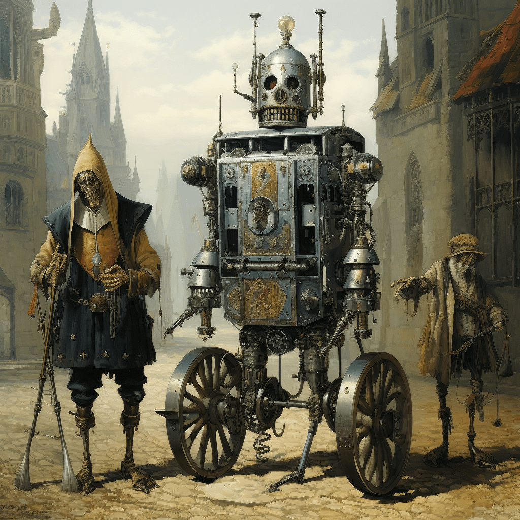 The Steam Man of the Praries 1868