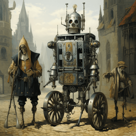 The Steam Man of the Praries 1868